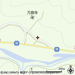 京都府南丹市美山町江和田中周辺の地図