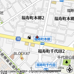 ローソン羽島福寿町店周辺の地図