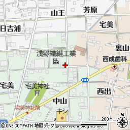 愛知県一宮市西大海道東光寺57周辺の地図