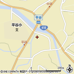 雲谷寺周辺の地図