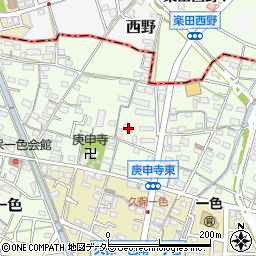 愛知県小牧市久保一色2963周辺の地図