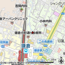 東進衛星予備校　鎌倉校周辺の地図