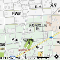 愛知県一宮市西大海道東光寺46-1周辺の地図