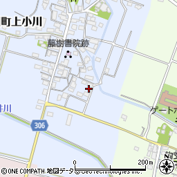 滋賀県高島市安曇川町上小川238周辺の地図