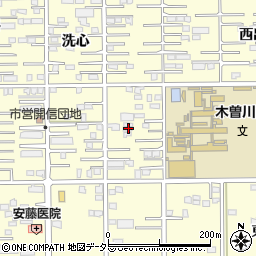 愛知県一宮市開明出屋敷74周辺の地図