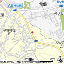 笛田アパート周辺の地図