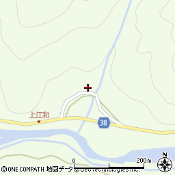 京都府南丹市美山町江和奥ノ谷周辺の地図