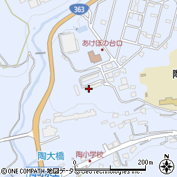 ビレッジハウス　陶町周辺の地図