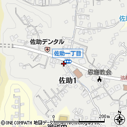 神奈川県鎌倉市佐助1丁目12-6周辺の地図