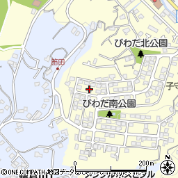 笛田テラス周辺の地図