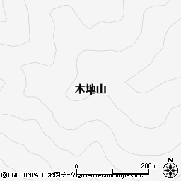 鳥取県東伯郡三朝町木地山周辺の地図