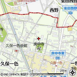 愛知県小牧市久保一色3035周辺の地図
