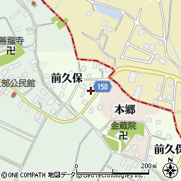 千葉県富津市前久保143周辺の地図