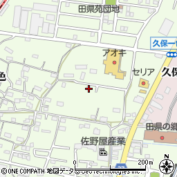 愛知県小牧市久保一色1291周辺の地図