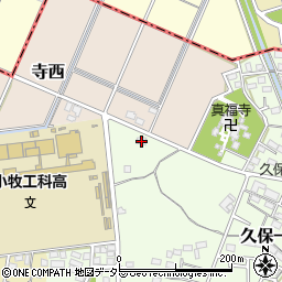 愛知県小牧市久保一色3727周辺の地図