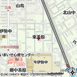 愛知県一宮市今伊勢町宮後東茶原37周辺の地図