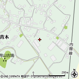 千葉県富津市青木1318周辺の地図