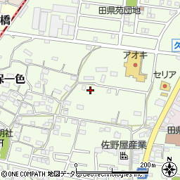 愛知県小牧市久保一色1329周辺の地図