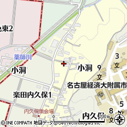 愛知県犬山市小洞144周辺の地図