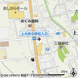神奈川県足柄上郡大井町上大井317周辺の地図