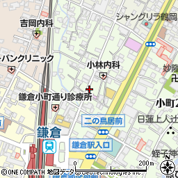鎌倉第一ビル周辺の地図