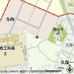 愛知県小牧市久保一色3726周辺の地図