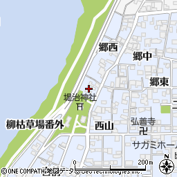 愛知県一宮市小信中島（宮浦）周辺の地図