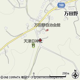 千葉県市原市万田野176周辺の地図