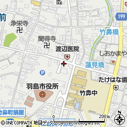 朝日生命保険羽島営業所周辺の地図