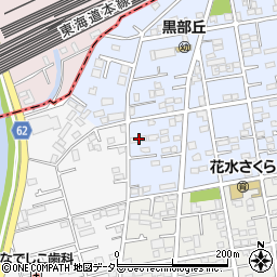 神奈川県平塚市黒部丘30-34周辺の地図