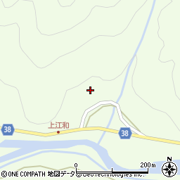 京都府南丹市美山町江和奥ノ谷55周辺の地図
