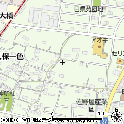 愛知県小牧市久保一色1348-15周辺の地図
