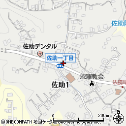鎌倉佐助司法書士事務所周辺の地図