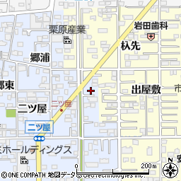 愛知県一宮市小信中島萱場53周辺の地図