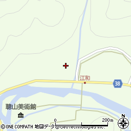 京都府南丹市美山町江和伊藤口周辺の地図