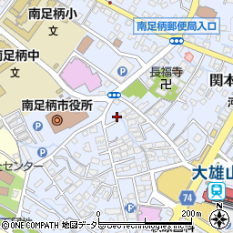 神奈川県南足柄市関本511-13周辺の地図