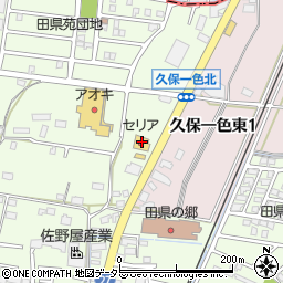 愛知県小牧市久保一色838周辺の地図