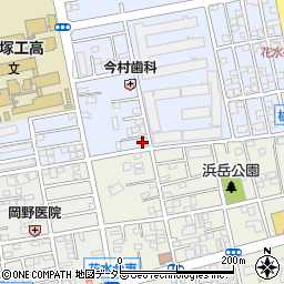 神奈川県平塚市黒部丘7-14周辺の地図