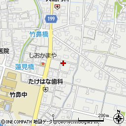 岐阜県羽島市竹鼻町狐穴1590-3周辺の地図