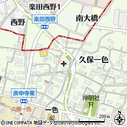 愛知県小牧市久保一色2901周辺の地図