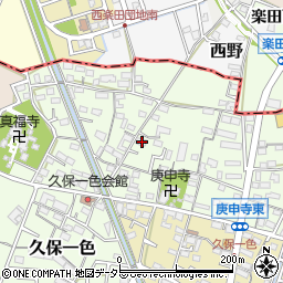 愛知県小牧市久保一色3046周辺の地図