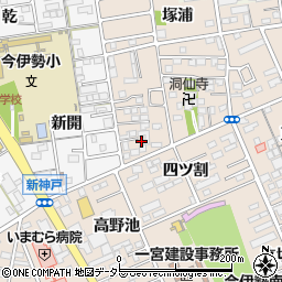 愛知県一宮市今伊勢町本神戸目久井10周辺の地図