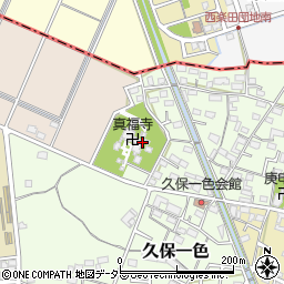 愛知県小牧市久保一色3163周辺の地図