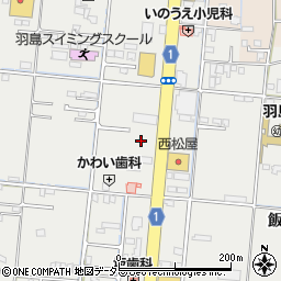 岐阜県羽島市竹鼻町狐穴1113周辺の地図