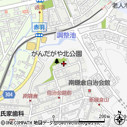 神奈川県鎌倉市津1040-89周辺の地図