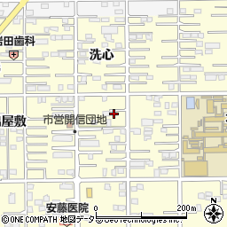 愛知県一宮市開明出屋敷67周辺の地図