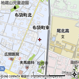 〒483-8158 愛知県江南市布袋町東の地図