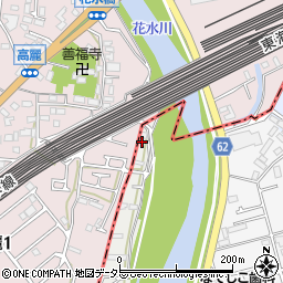 神奈川県平塚市唐ケ原261周辺の地図