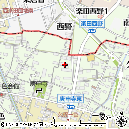 愛知県小牧市久保一色2966周辺の地図