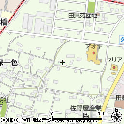 愛知県小牧市久保一色1349-2周辺の地図
